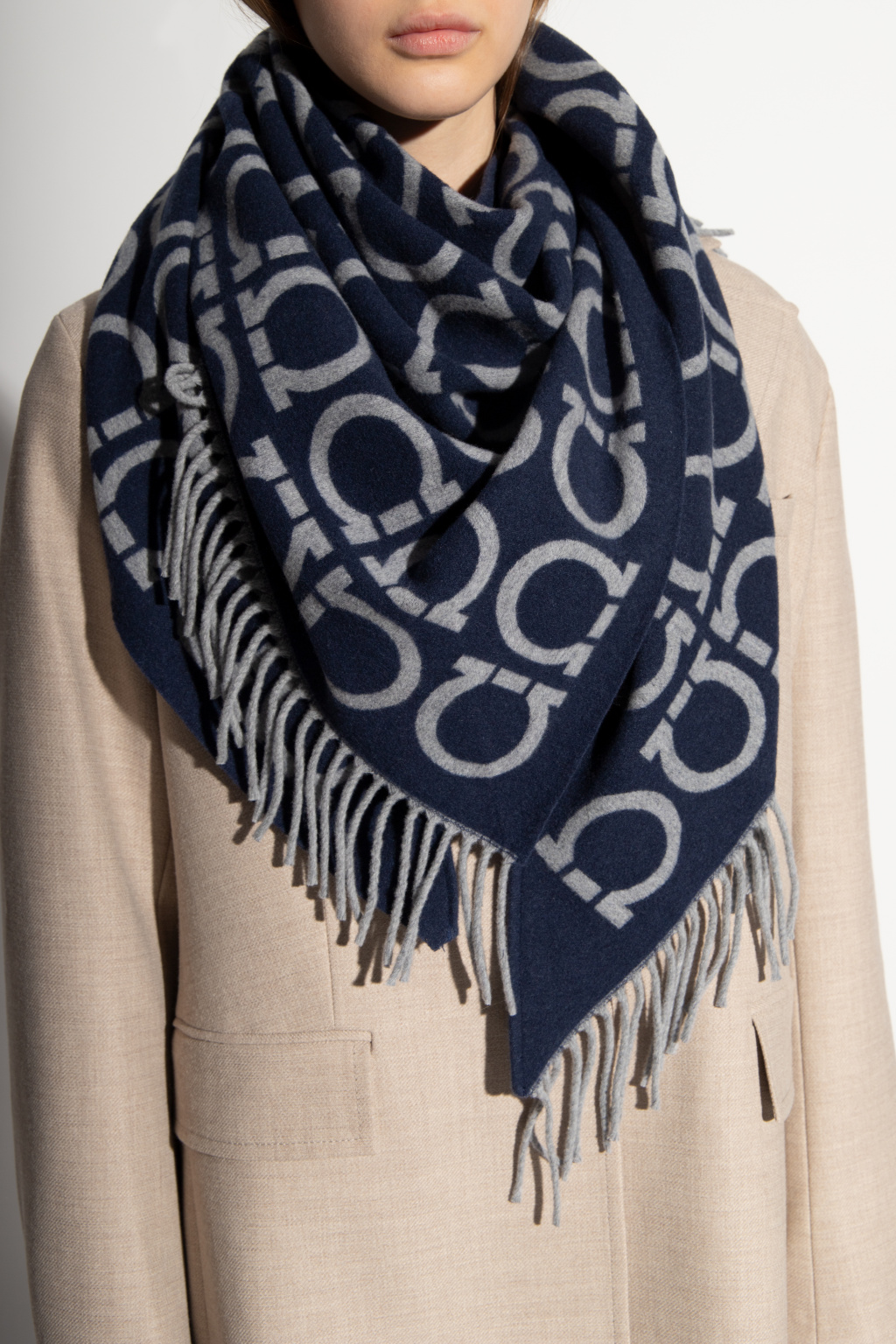 Ferragamo 2024 wool scarf